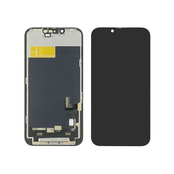 Дисплей для iPhone 13 з чорним тачскрином 60Hz (без помилки) GXQC-Super IN CELL FHD Service Pack 51606 фото