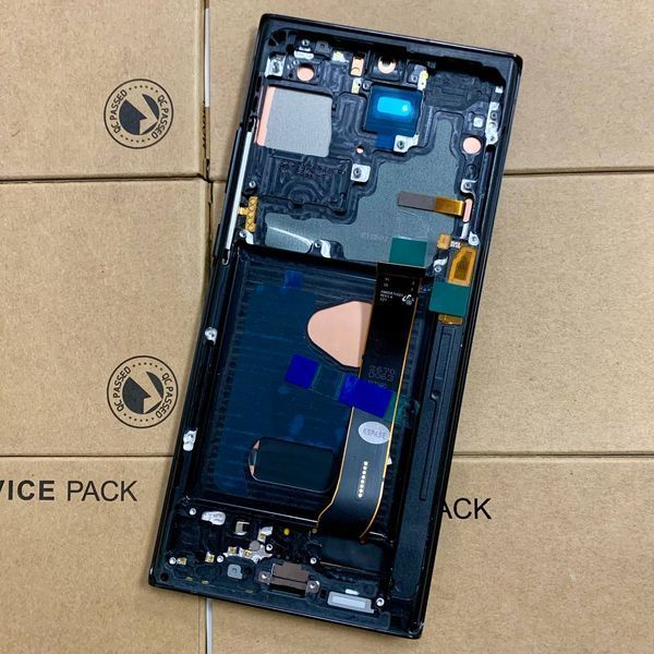 Дисплей для Samsung N985 | N986 Note 20 Ultra 5G з чорним тачскріном та корпусною рамкою, OLED 83386 фото