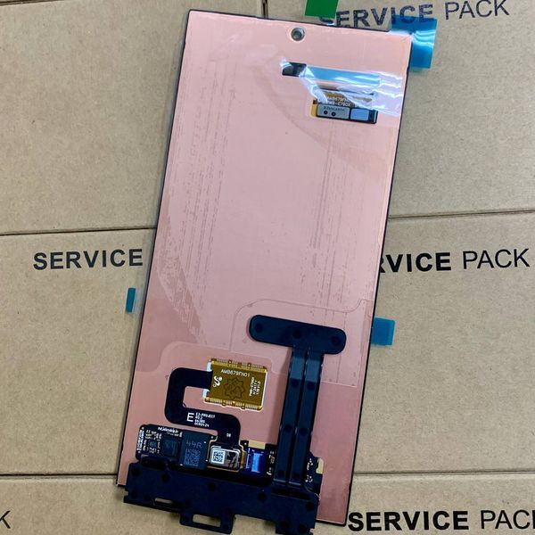 Дисплей для Samsung S928 Galaxy S24 Ultra з чорним тачскріном, Original (переклеєне скло) 83372 фото