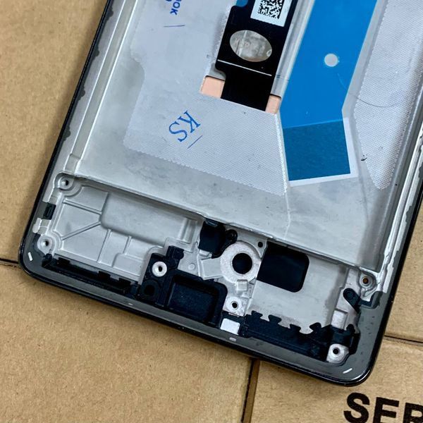 Дисплей для Xiaomi Redmi Note 14 Pro 4G (24116RACCG) з чорним тачскріном та корпусною рамкою, OLED 9860825 фото
