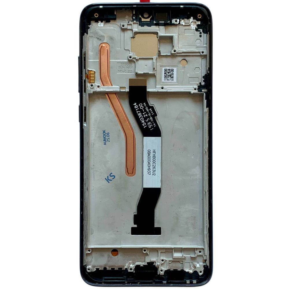 Дисплей для Xiaomi RedMi Note 8 Pro з чорним тачскріном та чорною корпусною рамкою, Original (PRC) 9860580 фото