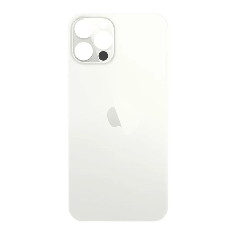 Задня кришка корпусу iPhone 12 Pro White (великий виріз під камеру), Original (China) 519552 фото