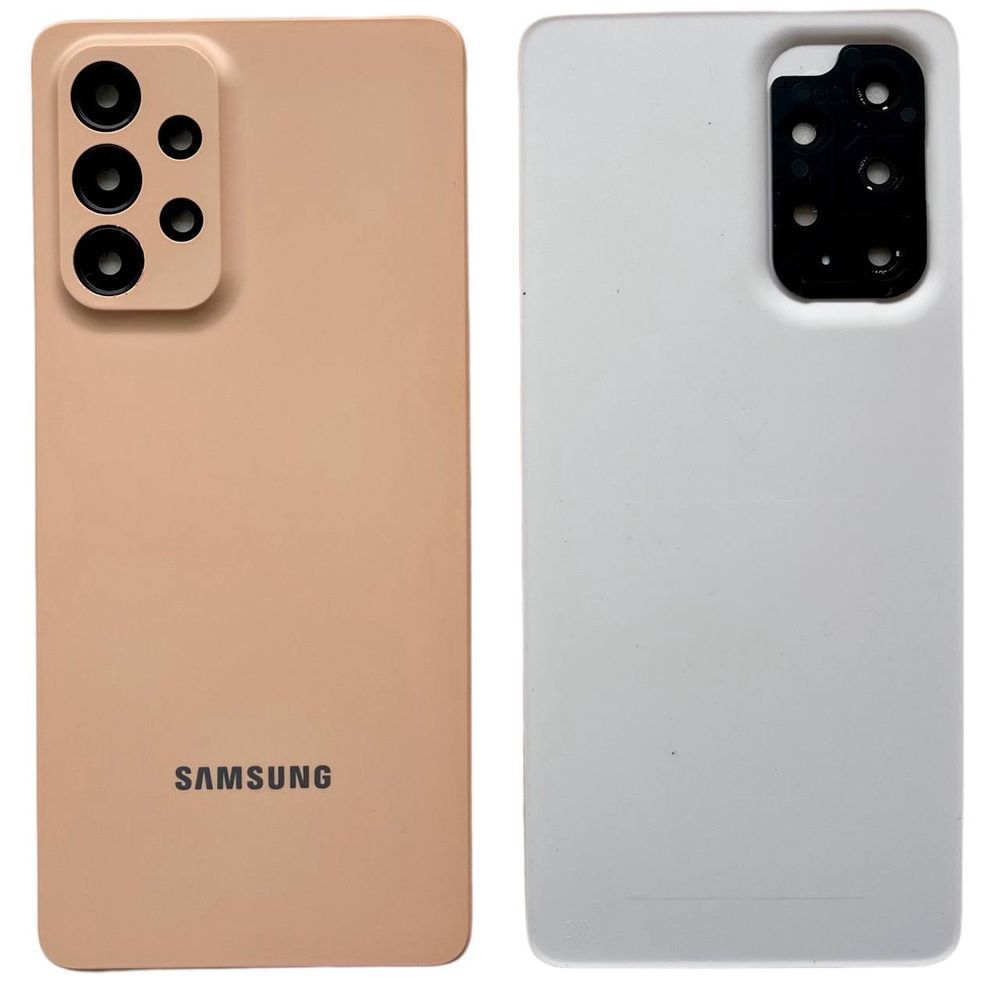 Задня кришка Samsung A536 Galaxy A53 (5G) 2022 orange (зі склом камери)  6041 фото