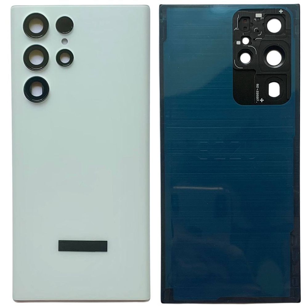 Задня кришка Samsung S908 Galaxy S22 Ultra 5G white (зі склом камери) 1071200318 фото