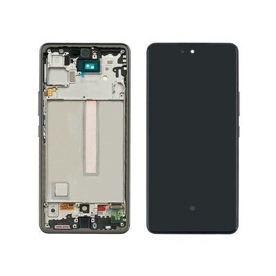 Дисплей для Samsung A536 Galaxy A53 (2022) з чорним тачскрином та чорною корпусною рамкою GH82-28025A Original 49668 фото