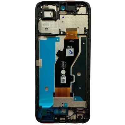 Дисплей для Tecno Spark Go 1 з чорним тачскріном та корпусною рамкою, Original (PRC) 555716 фото