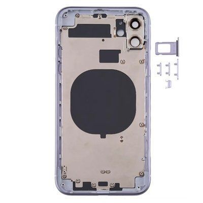 Корпус для iPhone 11 Purple в зборі з тримачем SIM та кнопками, USA 2975998 фото