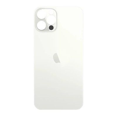 Задня кришка корпусу iPhone 12 Pro White (великий виріз під камеру), Original (China) 519552 фото