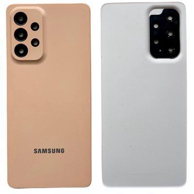 Задня кришка Samsung A536 Galaxy A53 (5G) 2022 orange (зі склом камери)  6041 фото