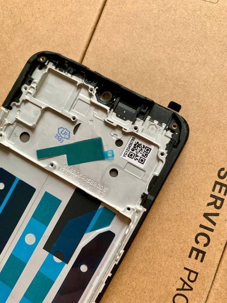 Дисплей для Xiaomi Redmi Note 11 Pro 4G (2201116TG, 2201116TI) з чорним тачскріном і корпусною рамкою, OLED 9860636_1 фото