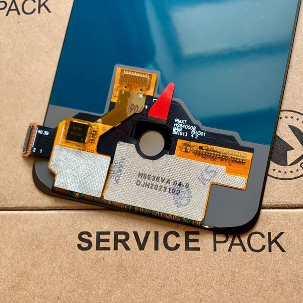Дисплей для OnePlus 7 (GM1901, GM1900, GM1905, GM1903) з чорним тачскріном, OLED 355166 фото