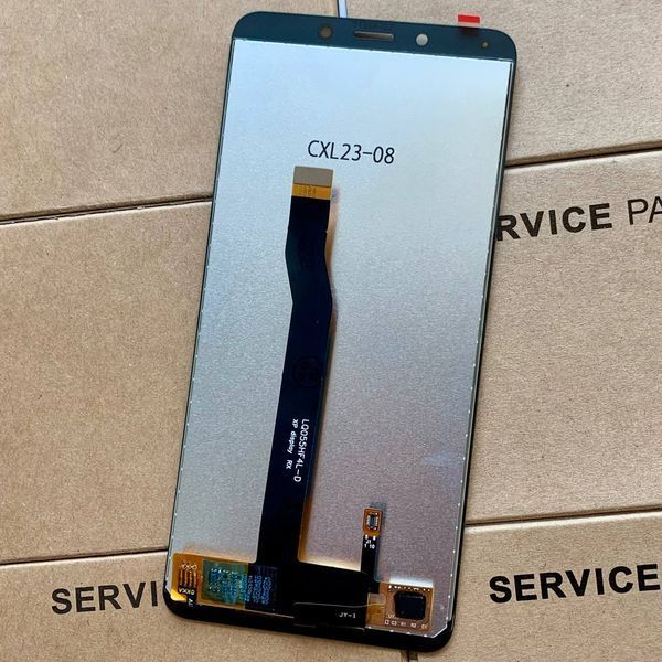 Дисплей для Xiaomi RedMi 6, RedMi 6A з чорним тачскріном, IPS 1023690 фото