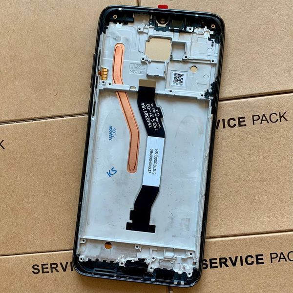 Дисплей для Xiaomi RedMi Note 8 Pro з чорним тачскріном та чорною корпусною рамкою, Original (PRC) 9860580 фото