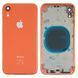 Корпус для iPhone XR Orange в зборі з тримачем SIM та кнопками, EU 110007 фото